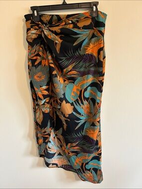 Shein - Tropical Skirt - L